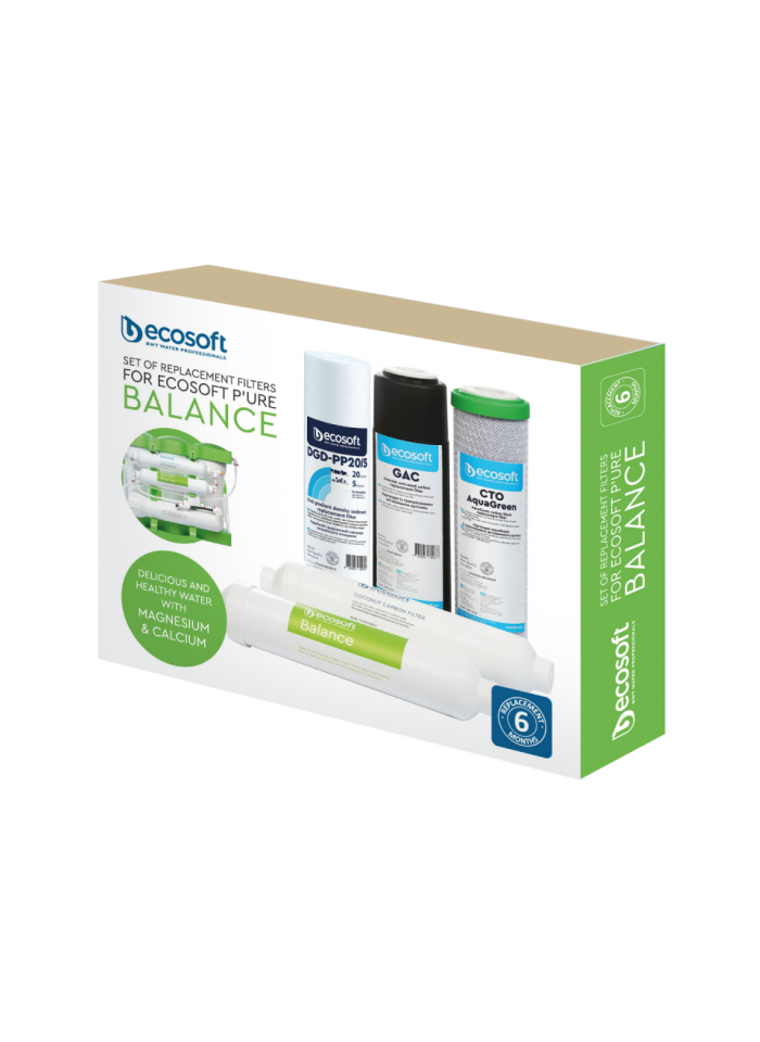 Kit de 5 Filtres Ecosoft P'URE Balance