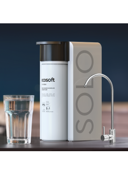 Ecosoft CROSS Solo – Osmoseur inverse à flux direct compact 1,3 L/min