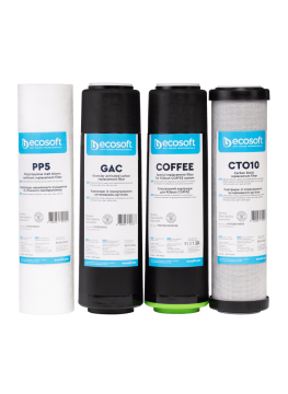Set de filtres 1-2-3-4 pour osmoseur Robust COFFEE