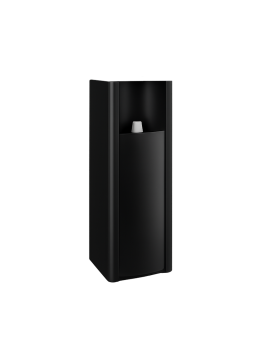 Support pour distributeur d’eau AQUABOX 20 T BLACK BWT – meuble de pose libre avec rangement CO₂ et accessoires