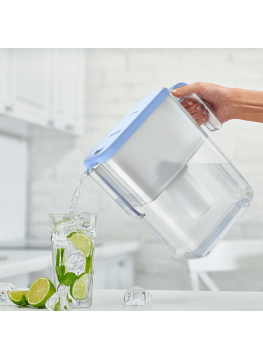 Carafe filtrante Ecosoft Slim eau pure