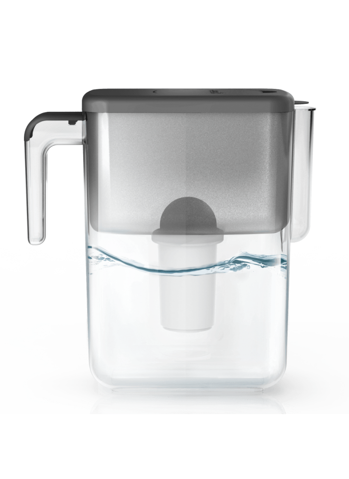 Carafe filtrante Ecosoft Slim Grey Carafe filtrante Ecosoft Slim Grey