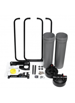 Filtre multifonctionnel à deux étages AQUAPOINT porte filtre ecosoft