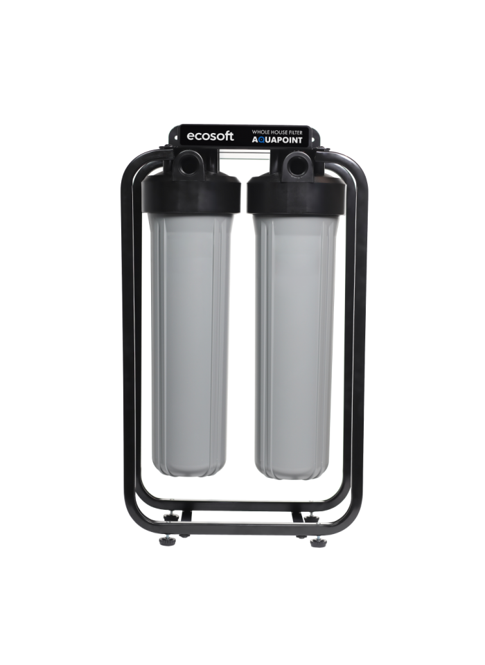 Filtre multifonctionnel à deux étages AQUAPOINT porte filtre ecosoft Filtre multifonctionnel à deux étages AQUAPOINT porte filtre ecosoft