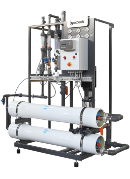 Système d'osmose inverse industriel Ecosoft MO2 – 2 à 2,5 m³/h
