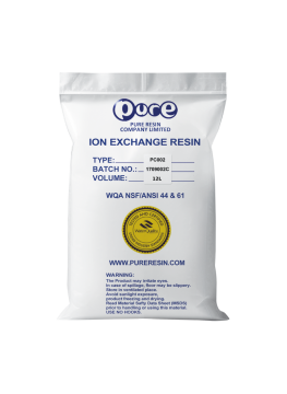 Résine échangeuse de cations acide fort PC002 Gel pur