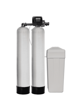 Adoucisseur d'eau double sans résine 13x54. Valve 1" CE 