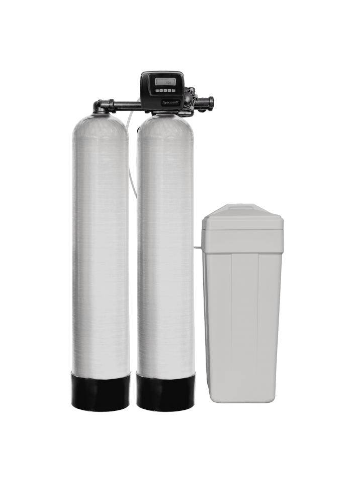 Adoucisseur d'eau double sans résine 13x54. Valve 1" CE 