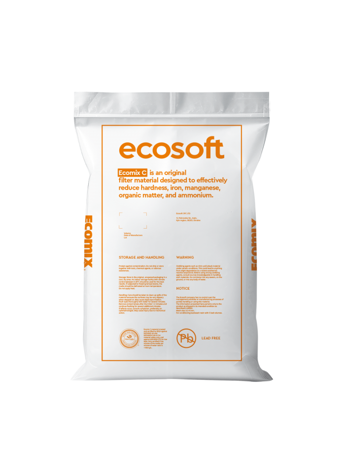 Ecosoft ECOMIX® C média filtrant 12 L 