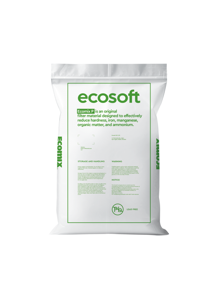 Ecosoft ECOMIX® P média filtrant 12 L 
