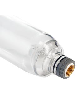Boîtier 3P ECO 9" ¾ bol transparent en PET avec valve venturi + drain ¾"  