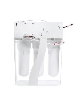 Filtre à osmose inverse Ecosoft Standard PRO avec minéralisation et pompe sur support métallique 