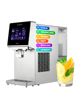 Le distributeur d’eau pétillante intelligent Ecosoft SPARK à osmose inverse