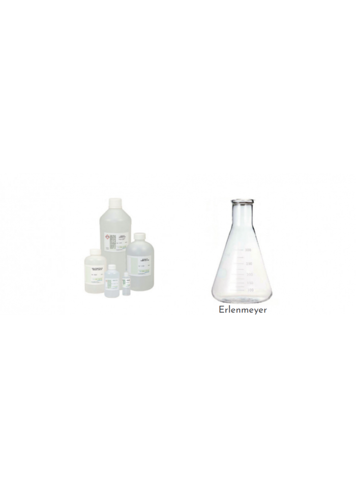 Bouchon caoutchouc conique plein N°24D – Fiole Erlenmeyer test dureté eau