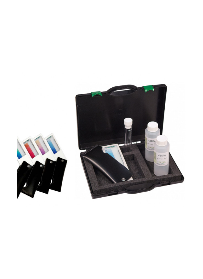 Kit colorimétrique silice haute teneur – 3 à 50 mg/l – 100 tests