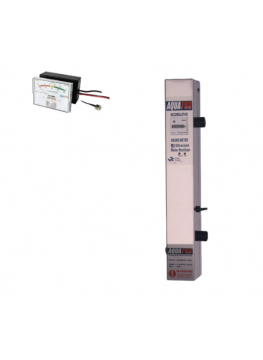 Stérilisateur UV Aquapro 6GPM vertical avec moniteur d'intensité lumière UV – 20W – 1362 L/h