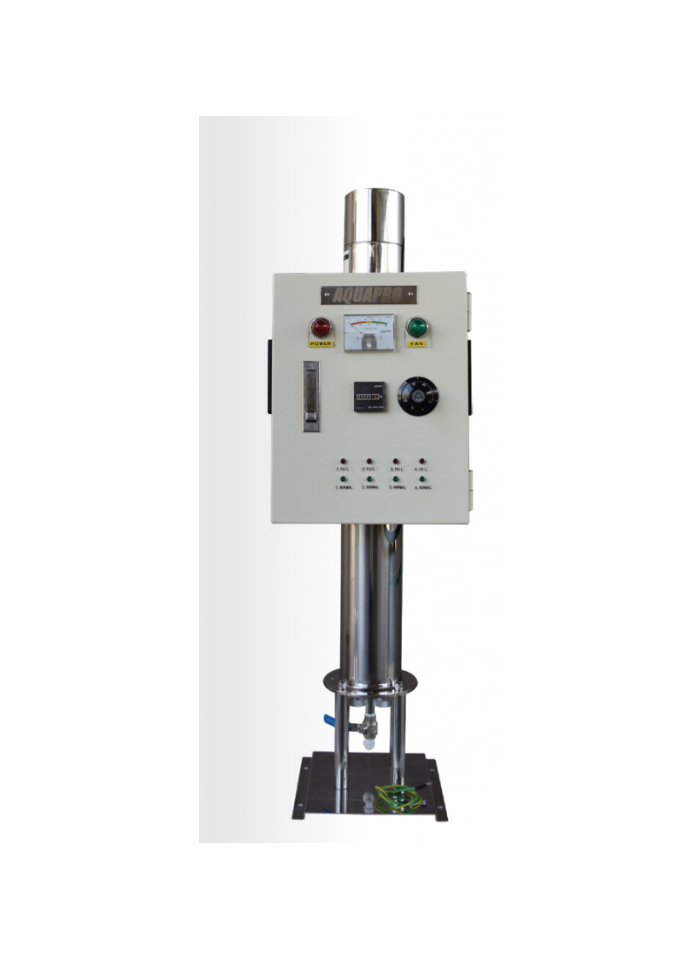 Stérilisateur UV AQUAPRO Vertical 48 GPM – 160 W – Boîtier de contrôle inox