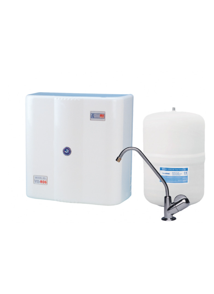 Osmoseur Aquapro NLF VHRO6 – Membrane 125 GPD (475 L/jour) – Shut-Off sans pompe