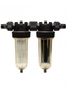 Filtre Cintropur DUO NW 25 – Double corps de filtration 3/4" ou 1"