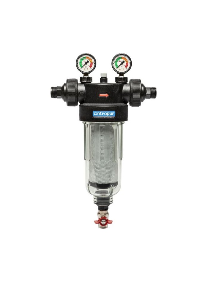 Filtre Cintropur NW 340 – Raccordement 1"1/4 – Filtration semi-industrielle jusqu'à 10 m³/h