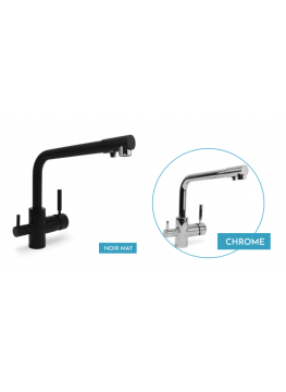 Robinet 3 voies pour cuisine Gliano BR304