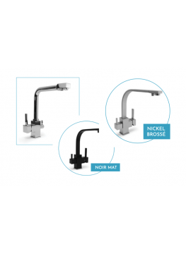 Robinet 3 voies cuisine Gliano BR305