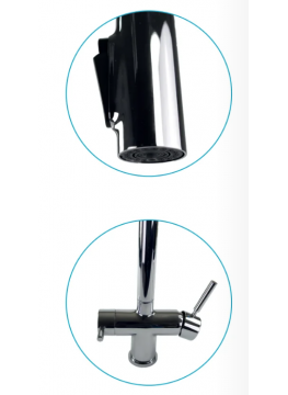 Robinet 3 voies Gliano BR316-1