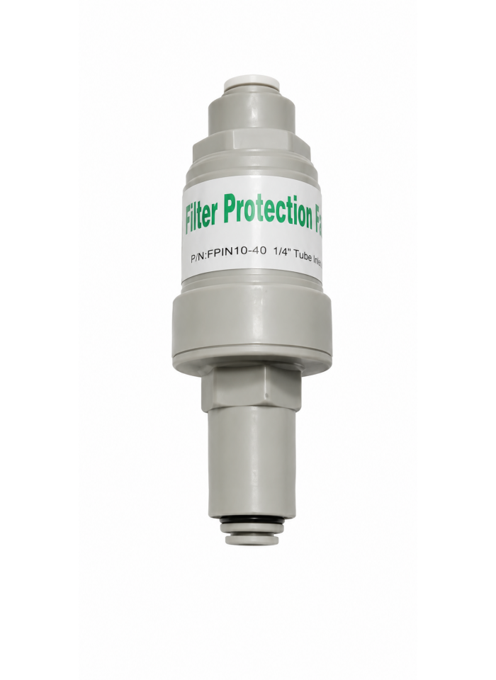 Réducteur de pression pour osmoseur – 40 et 70 PSI, 1/4" et 3/8"