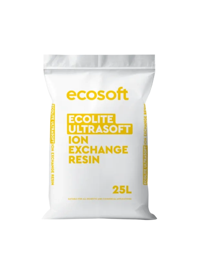 Résine Ecolite Ultrasoft 25L – Cationique granulométrie uniforme