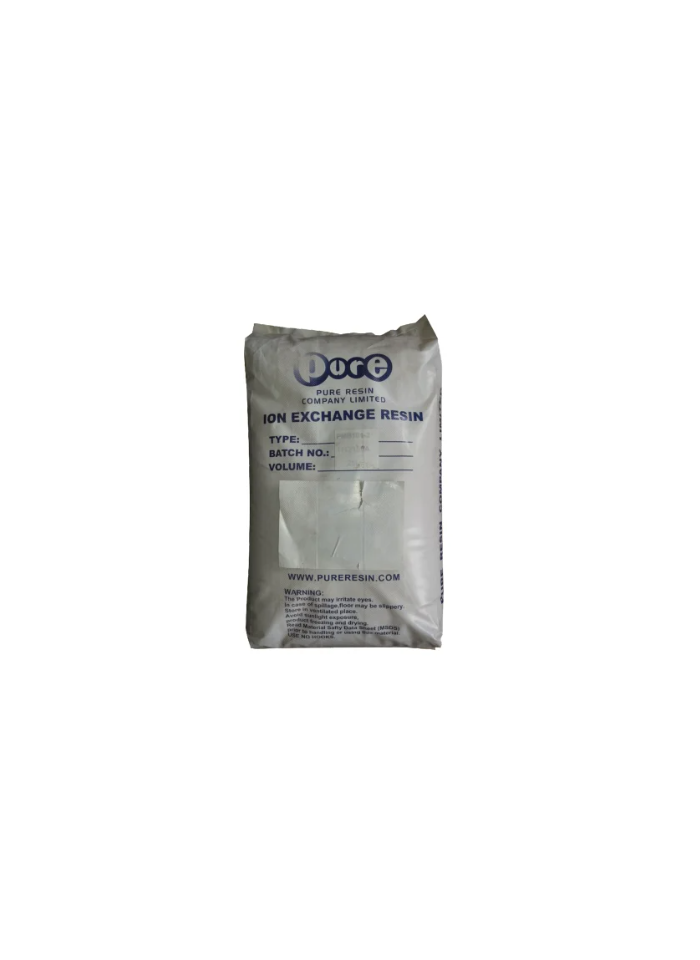 Résine lit mixte Pure Resin 6040 pour déionisation et production d'eau déminéralisée 25L