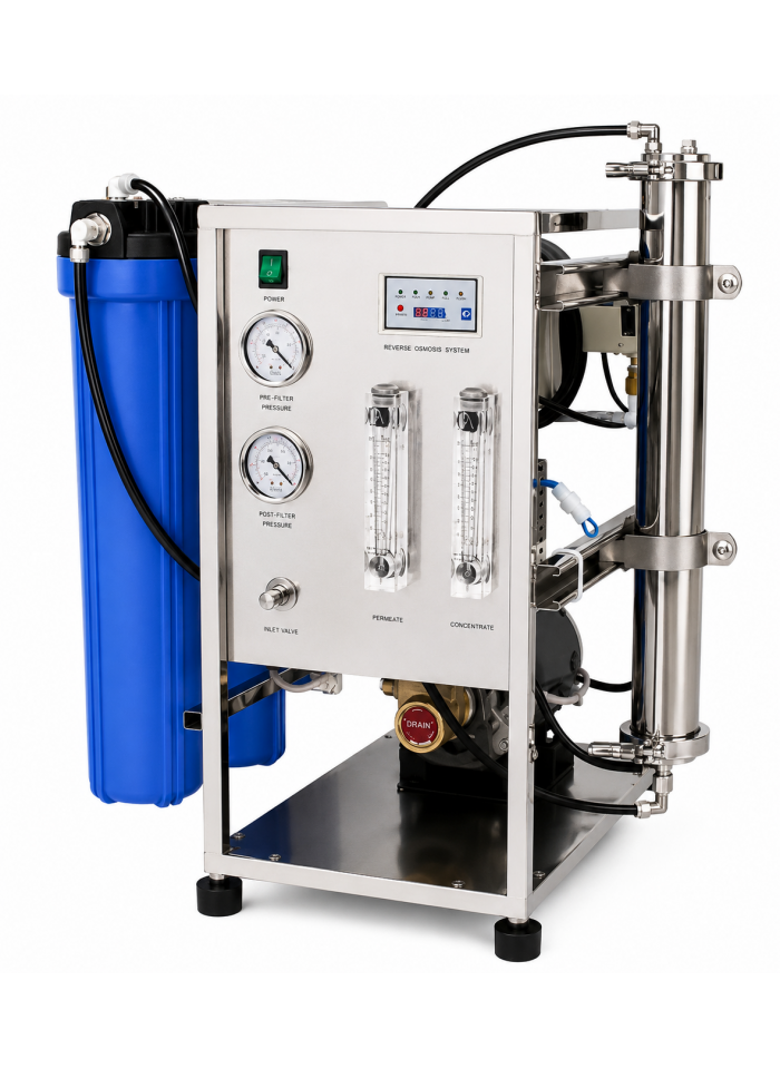 Osmoseur Industriel Aquapro PR-ARO-700G-2 — 700 GPD, 2650 LitresJour