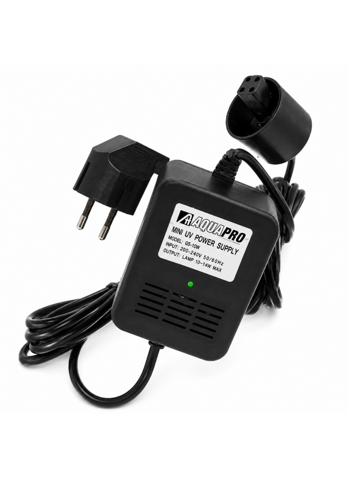 Ballast UV AQUAPRO PR-UV1O14-BA-TI 10-14 W avec timer