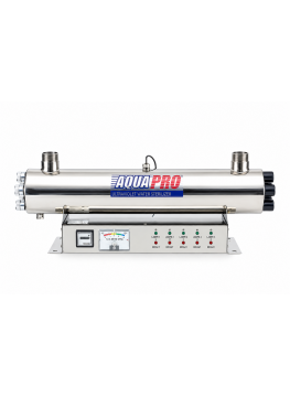 Stérilisateur UV AQUAPRO Horizontal 60 GPM – 200 W – 13 626 litresheure