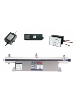 Stérilisateur UV Aquapro 12GPM avec moniteur lumière UV – 40W – 2725 Lh – Inox SS 304 34