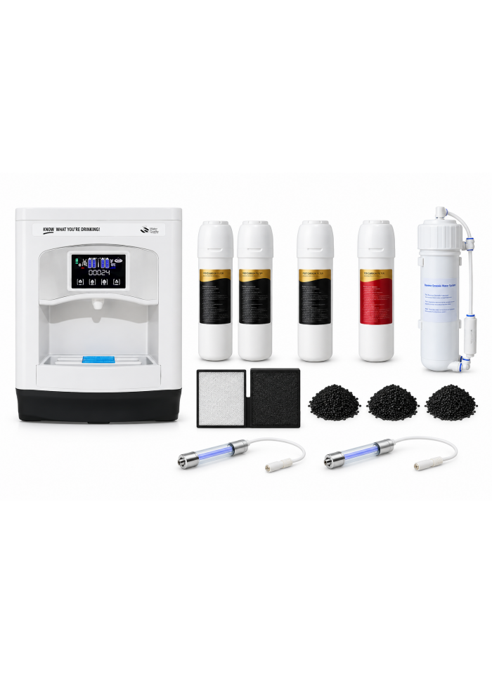 RDG Water Générateur d’Eau Atmosphérique RDG-W15 15 L/j + Pack Filtres & Accessoires 1 An