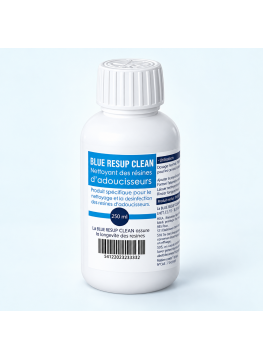 BLUE RESUP CLEAN 250 ml — Nettoyant liquide pour résines d’adoucisseur