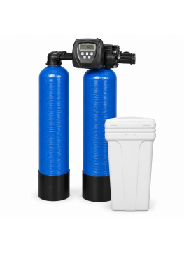 Adoucisseur twin Clack WS1 Twin EI – 2 x 8 à 175 L de résine, eau adoucie en continu