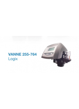 Adoucisseur twin Autotrol 255/764 – 2 x 25 à 75 L de résine, eau adoucie en continu