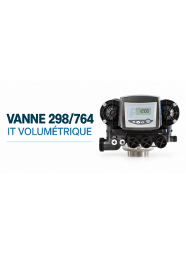 Adoucisseur twin Autotrol Magnum 298/764 – 2 x 150 à 600 L de résine, eau adoucie en continu