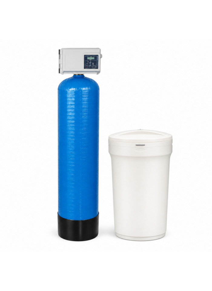 Adoucisseur industriel bi-bloc Fleck 2750 – 50 à 125 L de résine