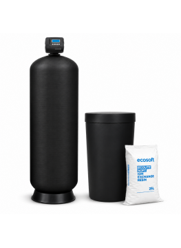 Adoucisseur industriel bi-bloc Ecosoft BasicSoft – 150 à 450 L