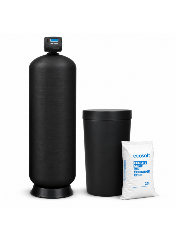 Adoucisseur industriel bi-bloc Ecosoft BasicSoft – 150 à 450 L