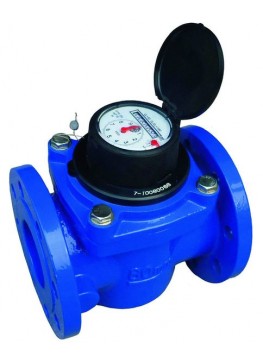 Compteur d'eau froide Woltmann DN80, sortie impulsions – pour vanne Fleck 3900 NXT