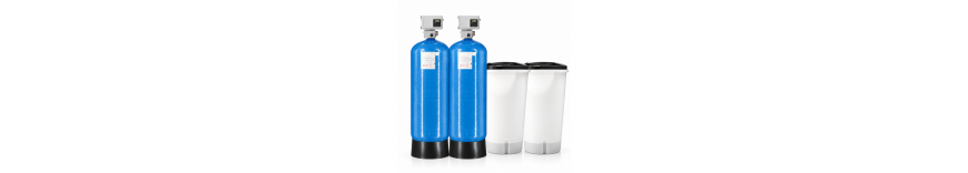Adoucisseur industriel twin et duplex Clack